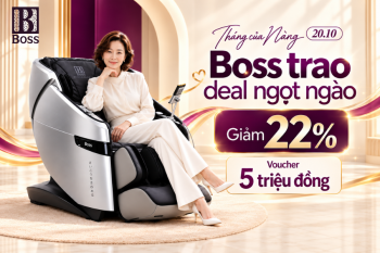 Mega Sale Boss 25.10 - Dấu Ấn Tháng 10, Ưu Đãi Đáng Mong Chờ