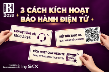 Bảo Hành Điện Tử Boss - Hoàn Thiện Trải Nghiệm Sở Hữu Ghế Massage Cao Cấp