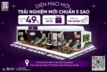 Boss khai trương diện mạo mới tại Aeon Mall Hà Đông