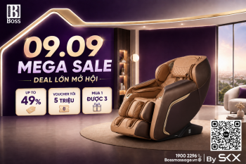 Mega Sale Boss 09.09  Deal Lớn Cho Trải Nghiệm Xứng Tầm
