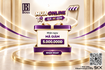 Nhập mã Voucher Boss - Tiết kiệm thêm tới 5.000.000đ