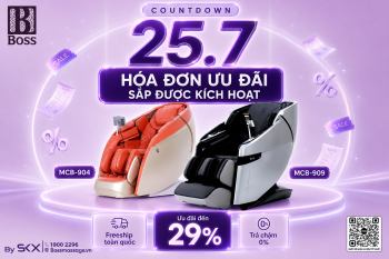 COUNTDOWN Mega Live Boss 25.07: Săn ưu đãi đến 29%, nhận voucher đến 5 triệu đồng