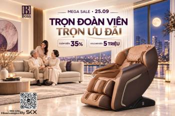 Mega Sale Boss 25.09 - Quà Trung Thu cho gia đình, thảnh thơi cho chính mình