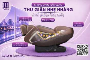 Boss MCB-301 ôm sát cổ vai gáy, thả lỏng mệt mỏi