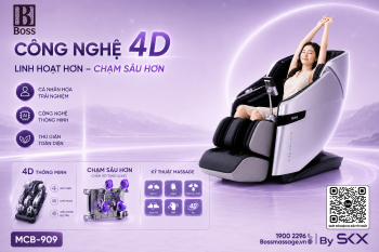 Boss MCB-909 - Hai bộ cơ massage, một hành trình thư giãn trọn vẹn