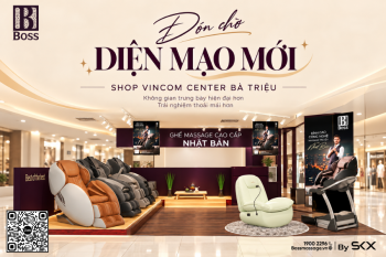 Boss đón chờ diện mạo mới tại Vincom Center Bà Triệu