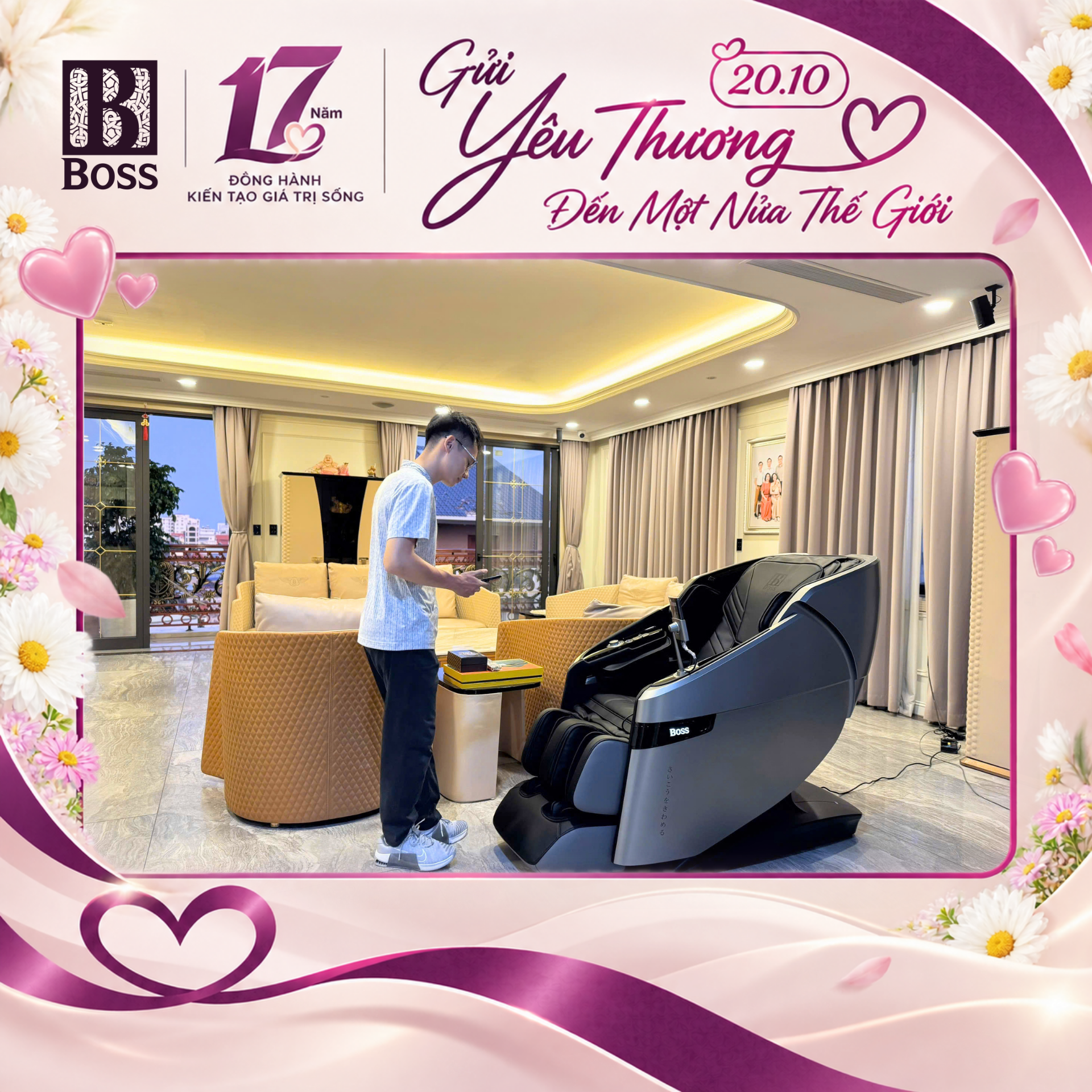 Boss MCB-909 - Massage k&eacute;p, chăm s&oacute;c trọn vẹn