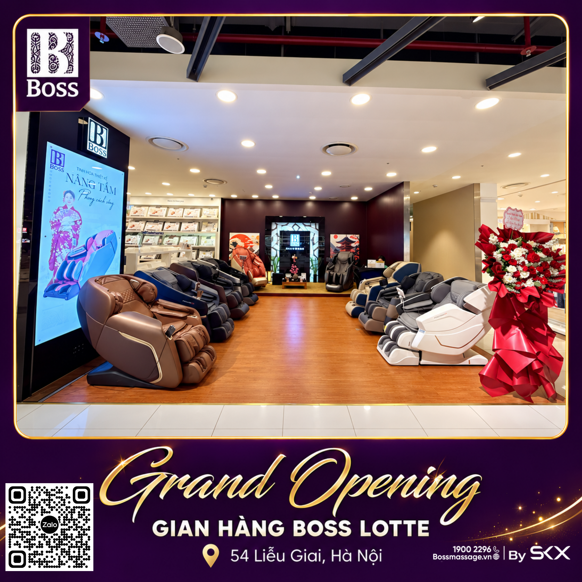 Boss Lotte H&agrave; Nội Đ&oacute;n Ch&agrave;o Diện Mạo Mới