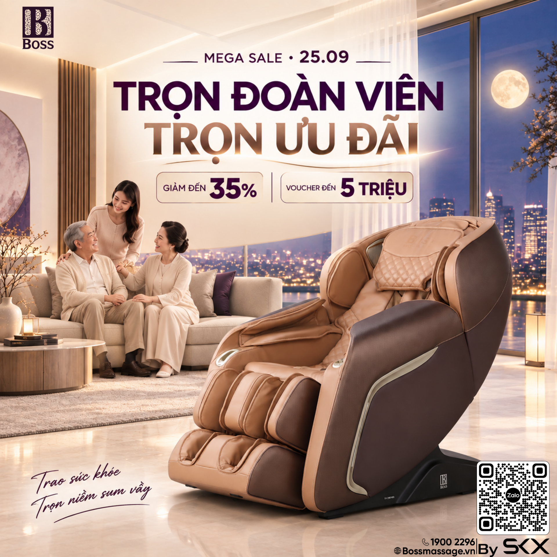 Mega Sale Boss 25.09 - Qu&agrave; Trung Thu cho gia đ&igrave;nh, thảnh thơi cho ch&iacute;nh m&igrave;nh