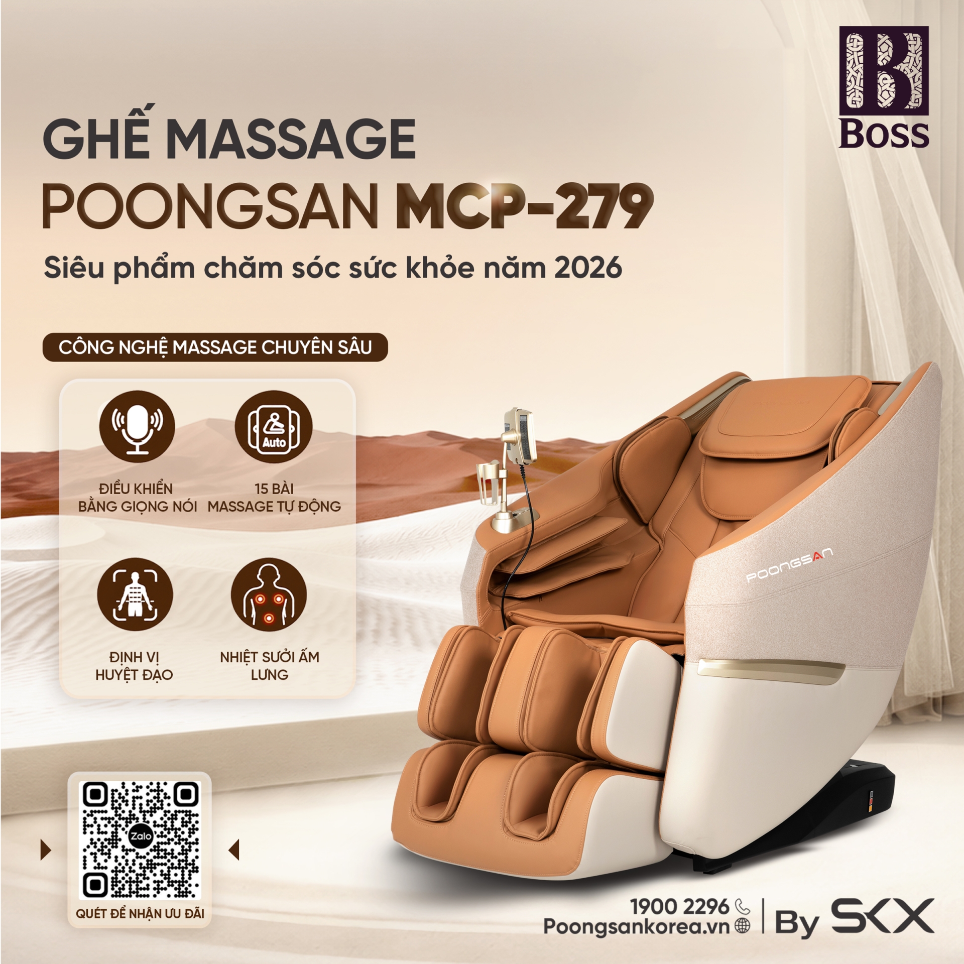 Ghế massage MCP-279