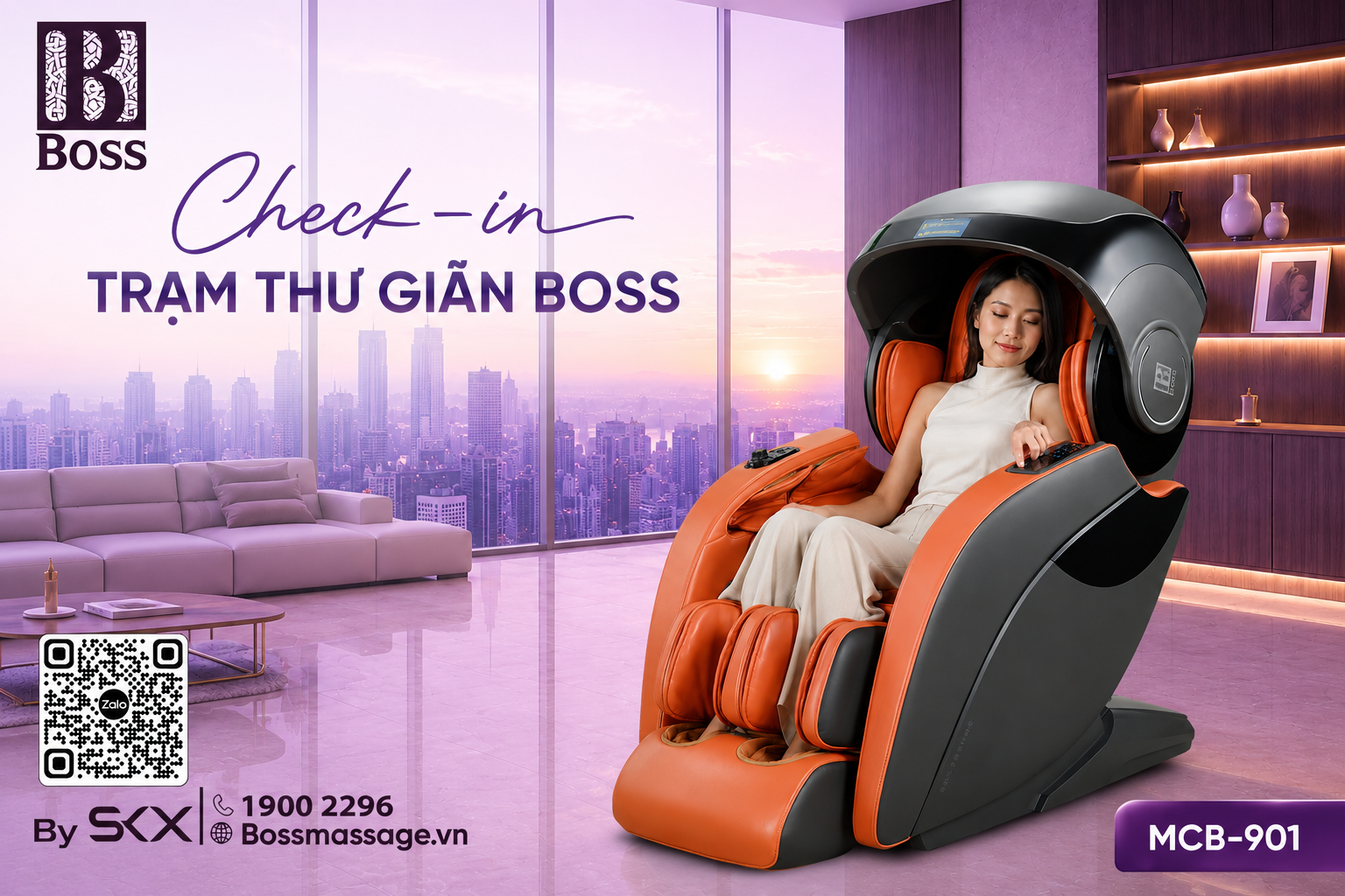 Boss MCB-901: Trải nghiệm massage toàn diện tại nhà