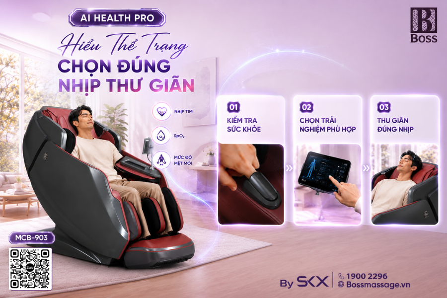 Boss MCB-903 - Tính năng AI Health Pro thực sự xuất sắc?