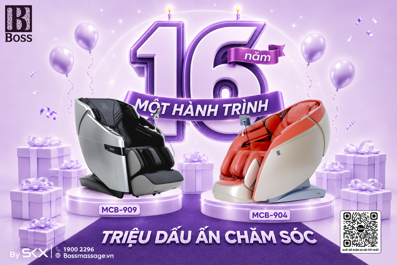 Lợi ích khi tham gia chương trình thu cũ đổi mới ghế massage Boss