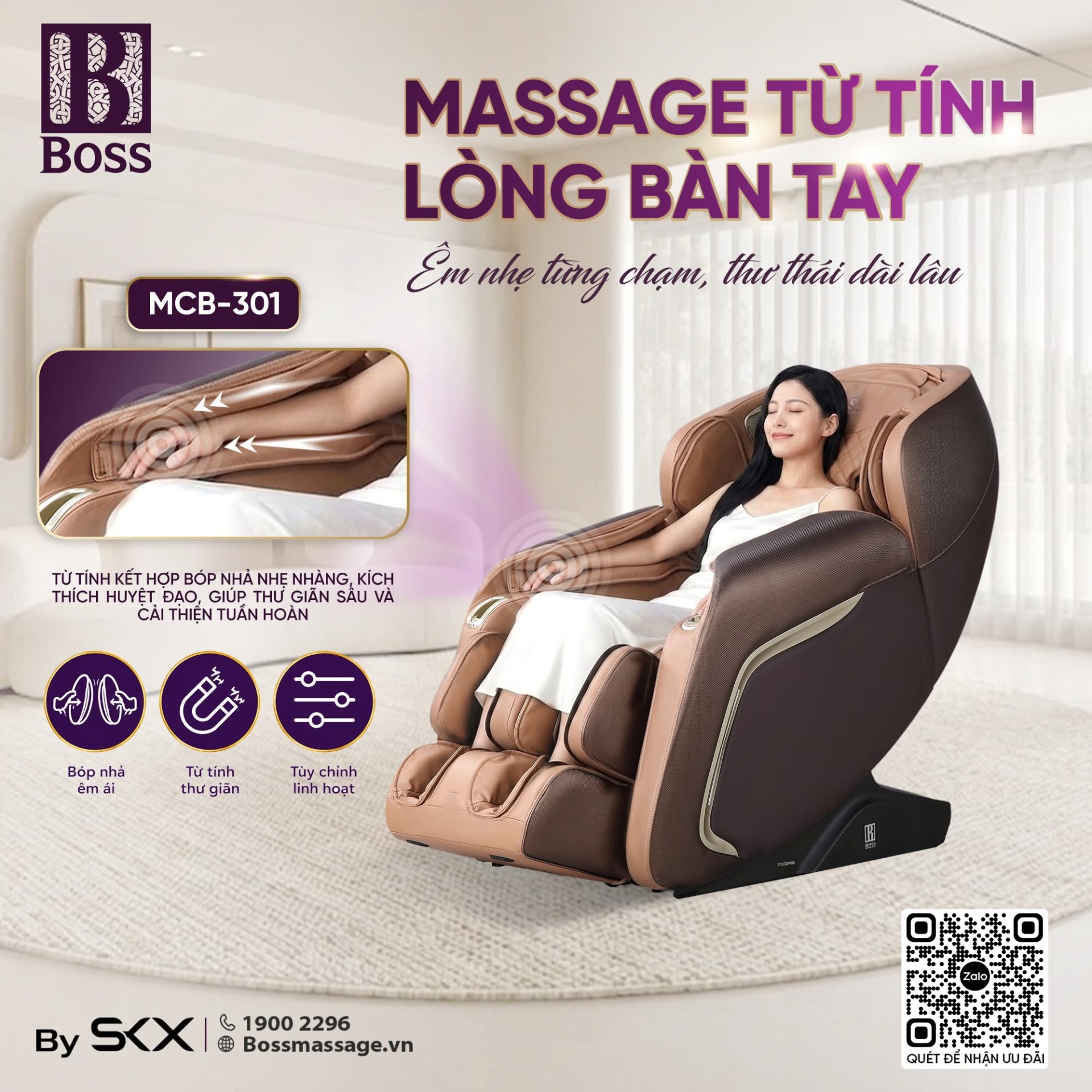 Boss MCB-301 - Giảm 35%, voucher th&ecirc;m 3 triệu đồng
