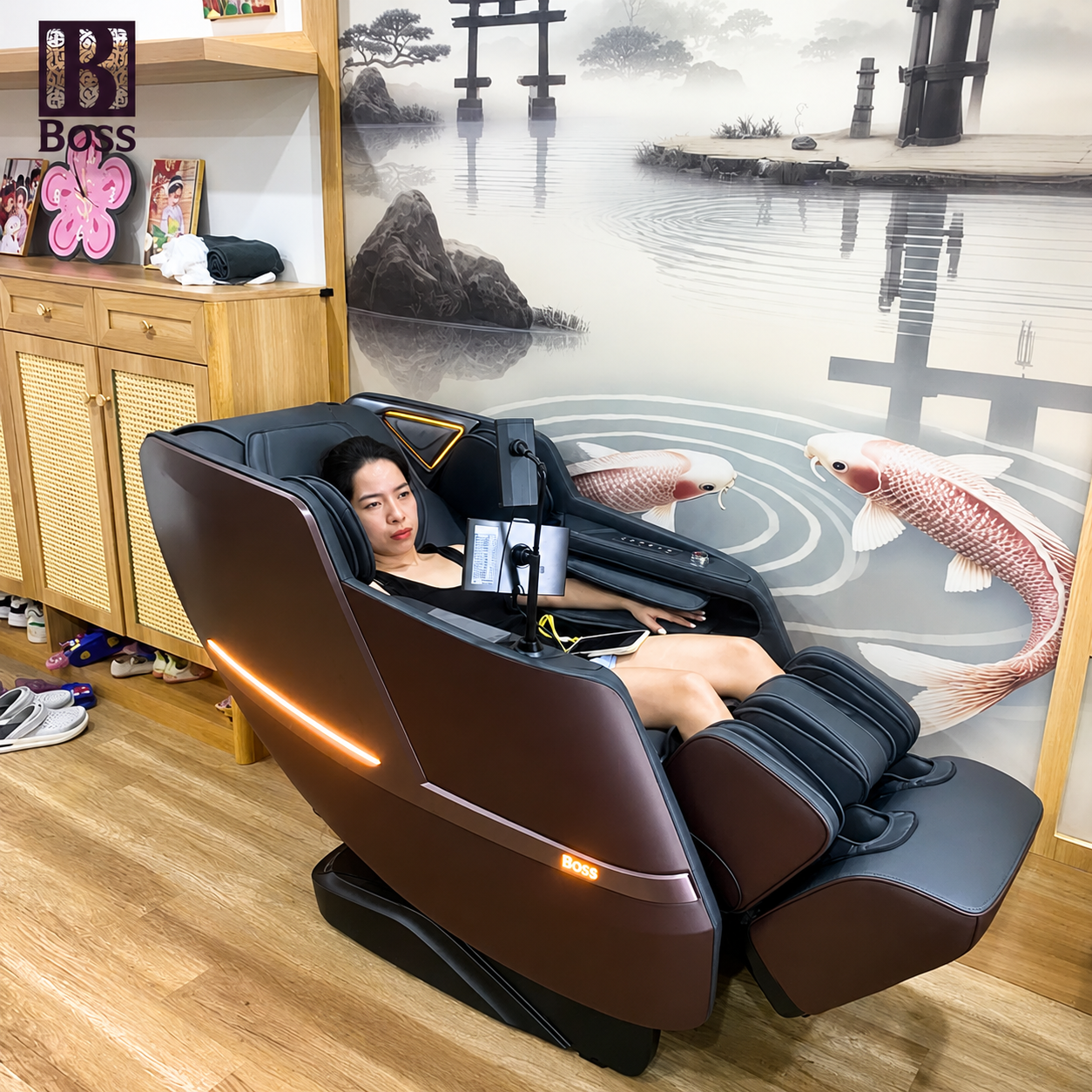 Boss MCB-569 - Massage 4D linh hoạt cho nhiều thành viên